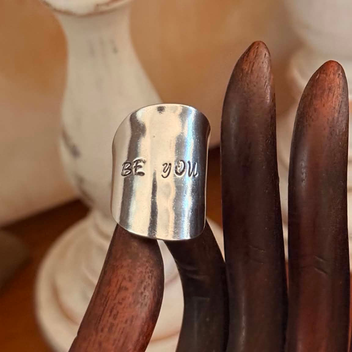 MOLLY MADE - 'Be You' Vintage Spoon Bowl Ring