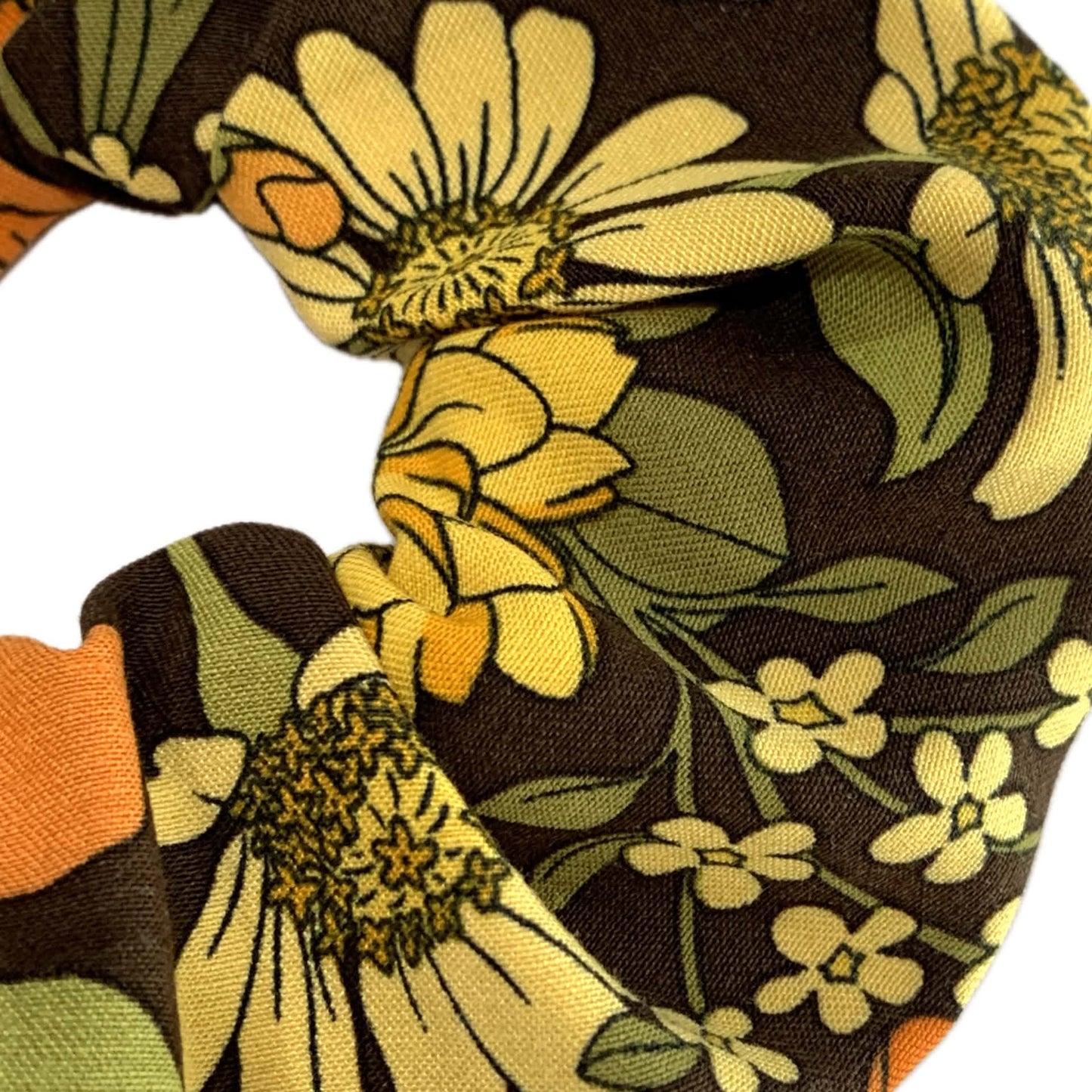 MUMMA WHOOPEE - "RETRO FLOWERS" REGULAR SCRUNCHIES