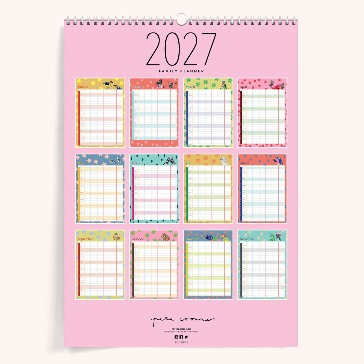PETE CROMER - 2027 FAMILY PLANNER