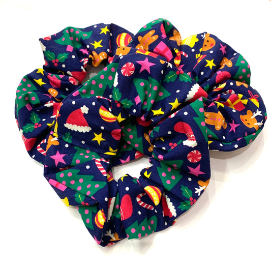 MUMMA WHOOPEE - Jumbo "JOLLY JUMBLE" Christmas Scrunchies