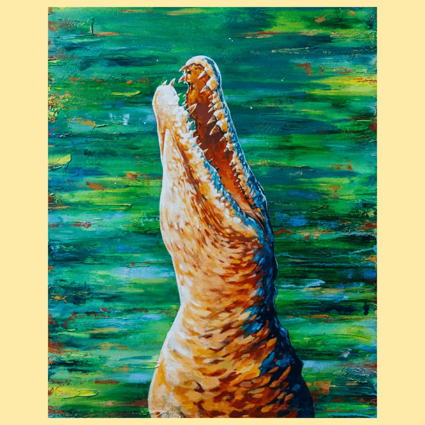 AKASHA MEAD ART - "Ascent" A4 Fine Art Print