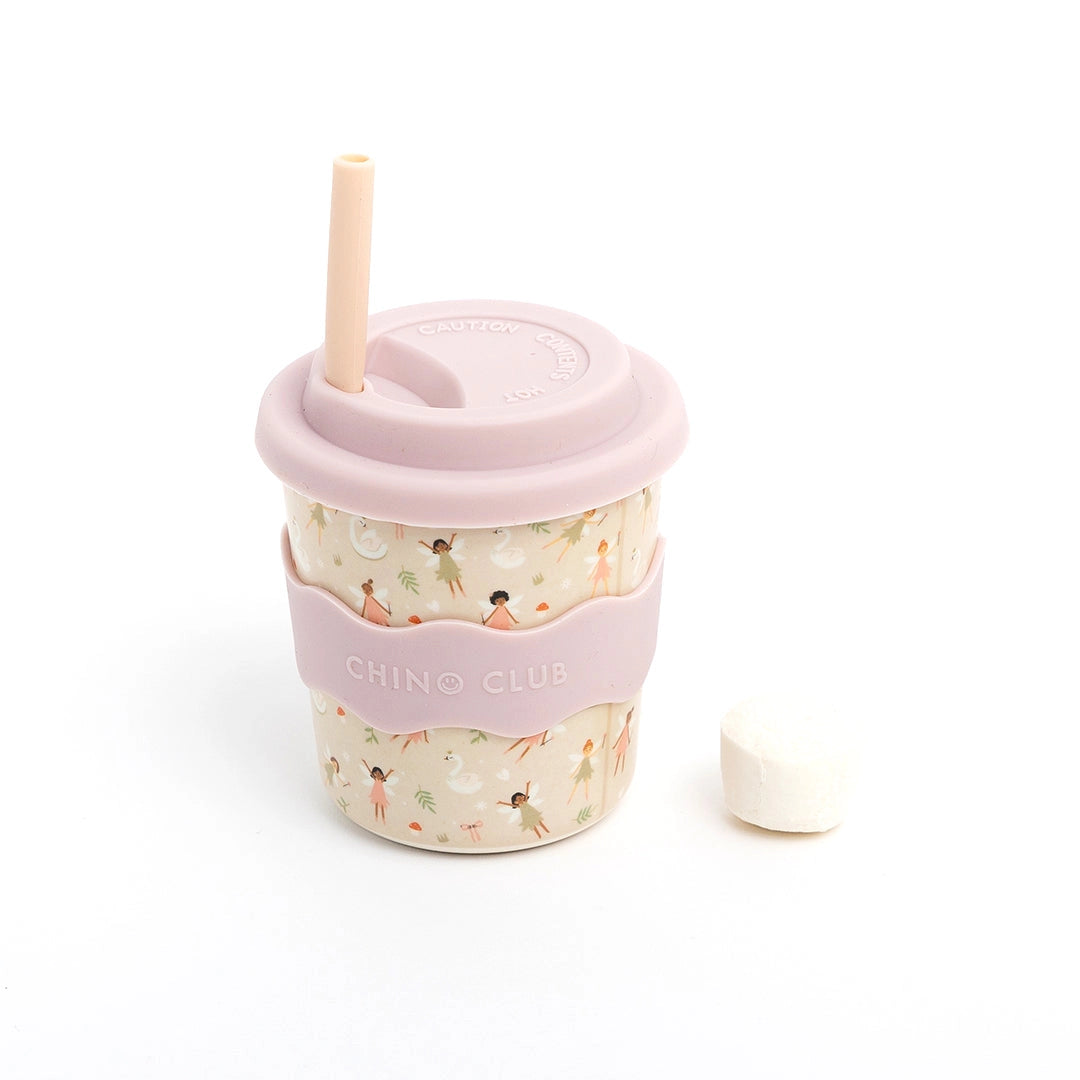 CHINO CLUB- Kids 8oz Reusable Cup- Fairies
