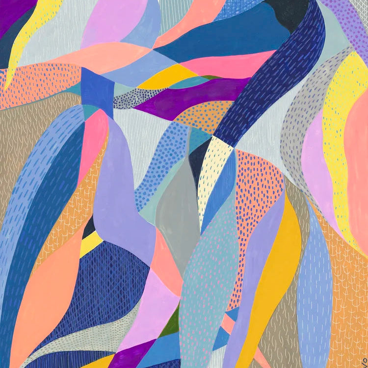 CLAIRE ISHINO- SMALL LIMITED EDITION A5 PRINTS- "Lines and Leaves"