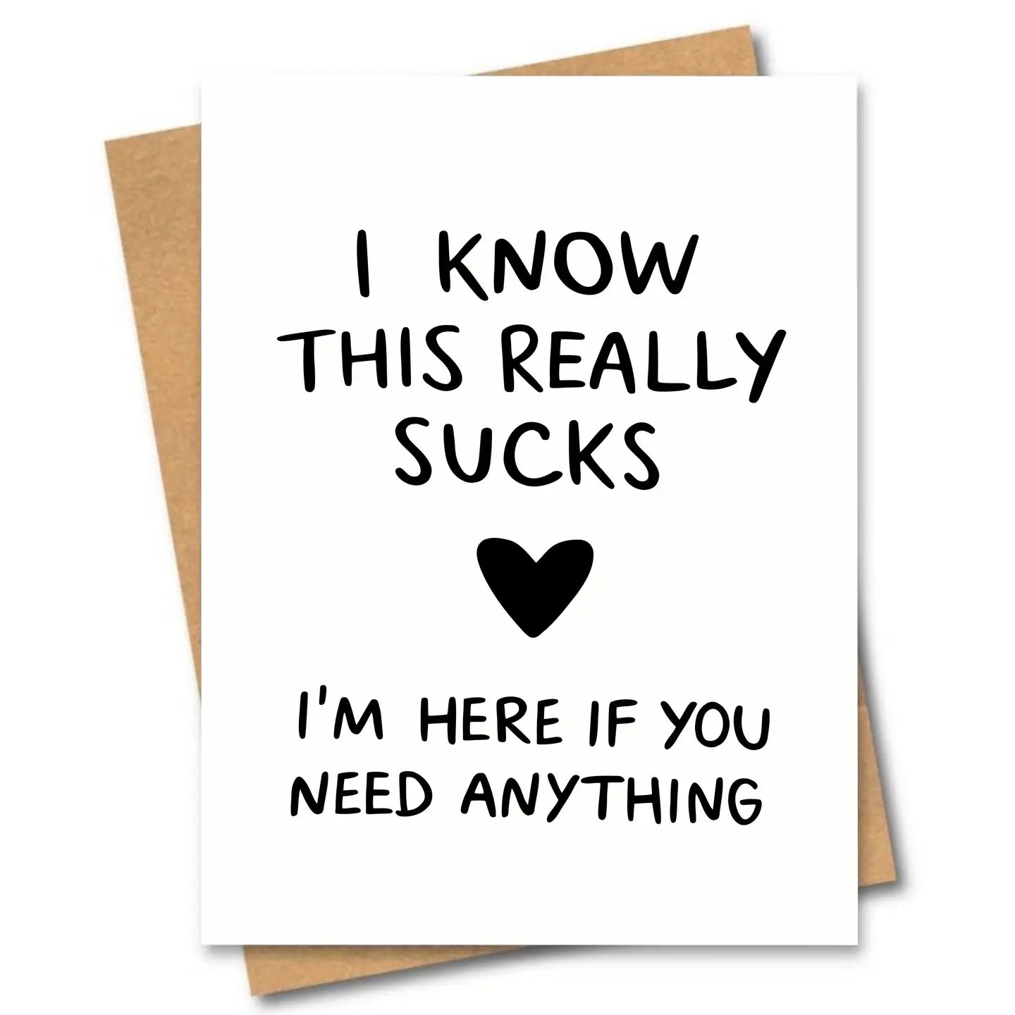 FRIENDS OF HENRY - "I KNOW THIS REALLY SUCKS" - Greeting Card