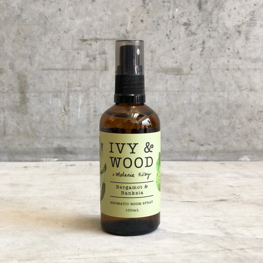 IVY & WOOD - Bergamot & Banksia Room Spray - 'Australiana' Collection