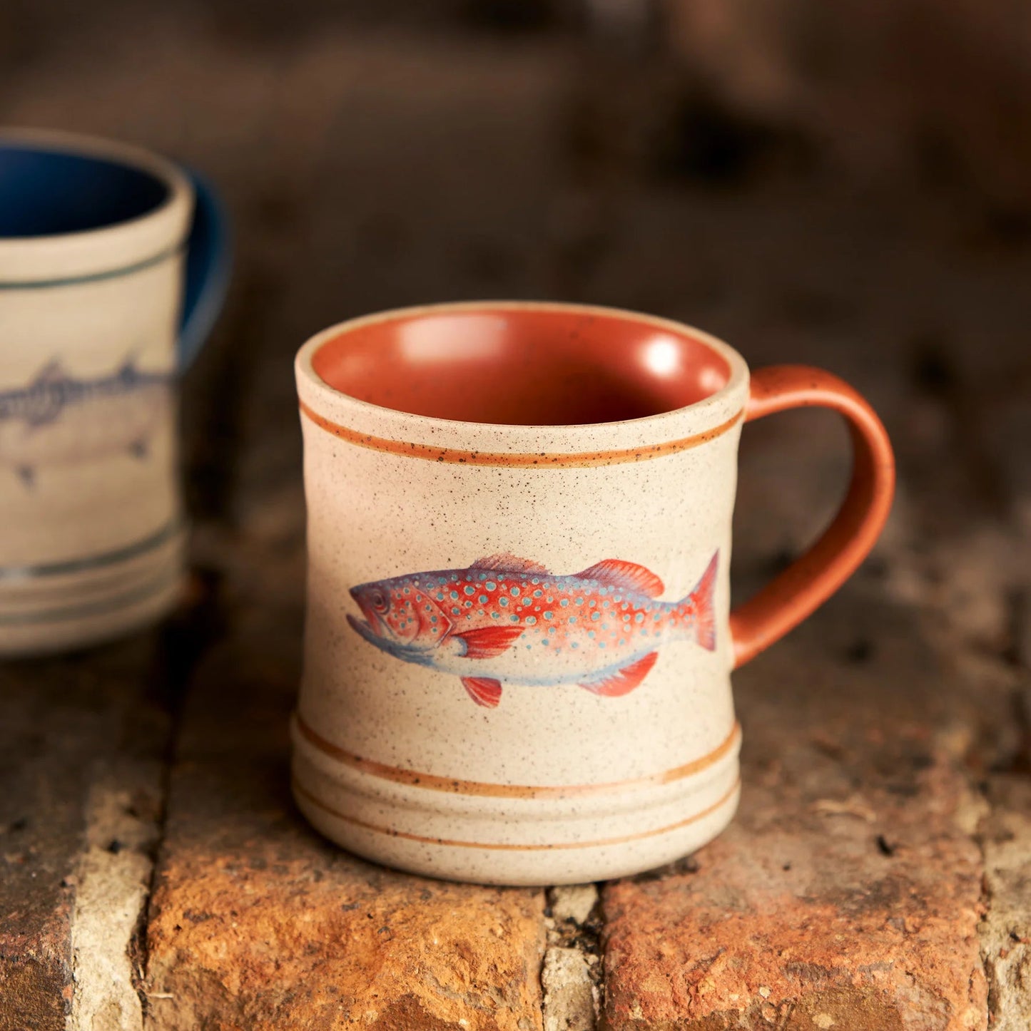 ROBERT GORDON POTTERY - "Trout" Mug - RGA x Michelle Turner