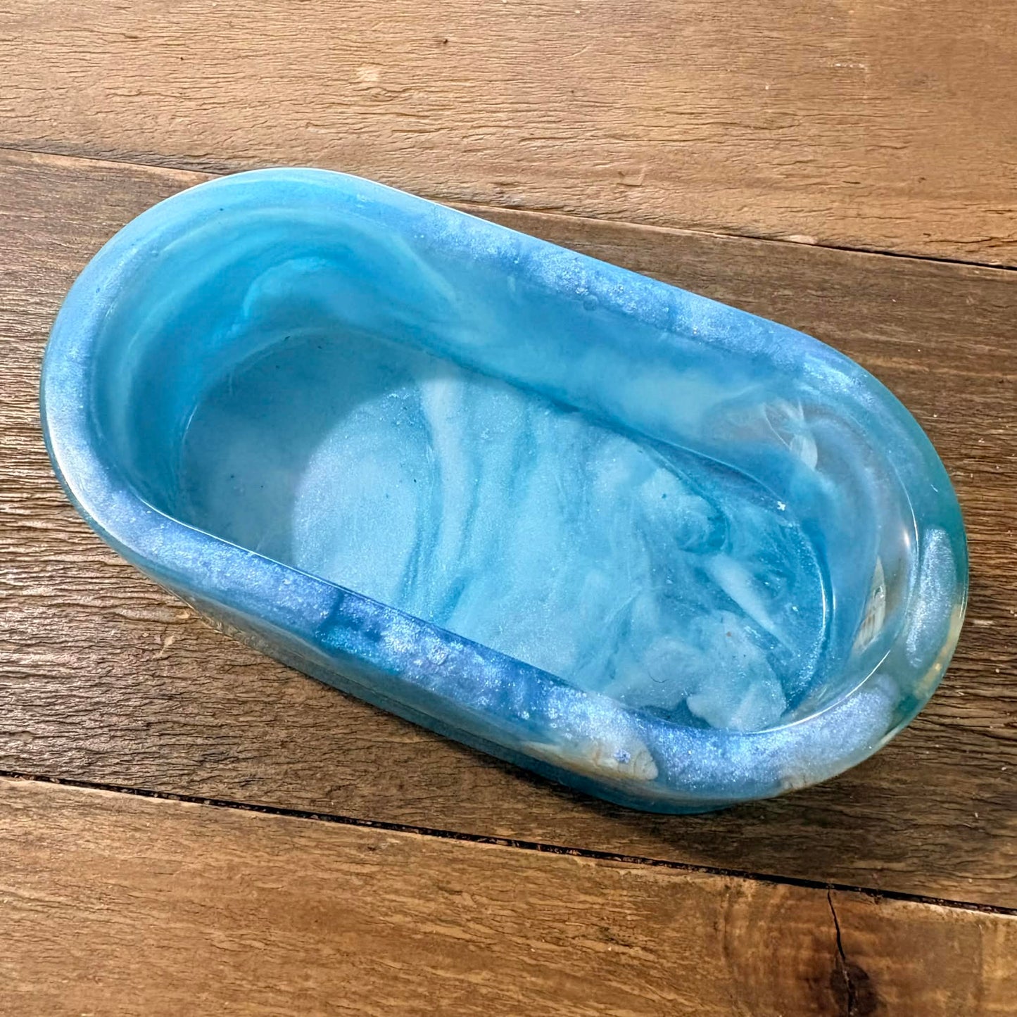 BRENDA STONE ART - Resin Oval Trinket Tray 2