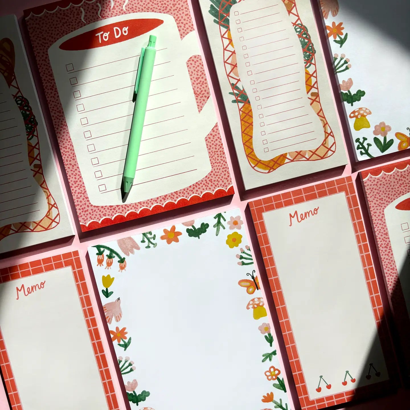 LAUREN SISSON STUDIO- "Shopping List" - Magnetic Notepad