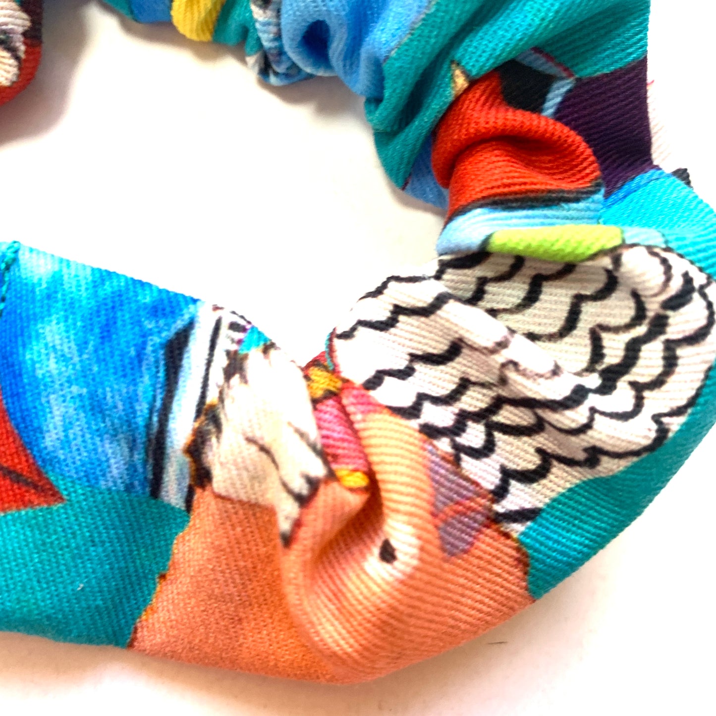 MUMMA WHOOPEE - Regular "Birdie Paradise" Scrunchies