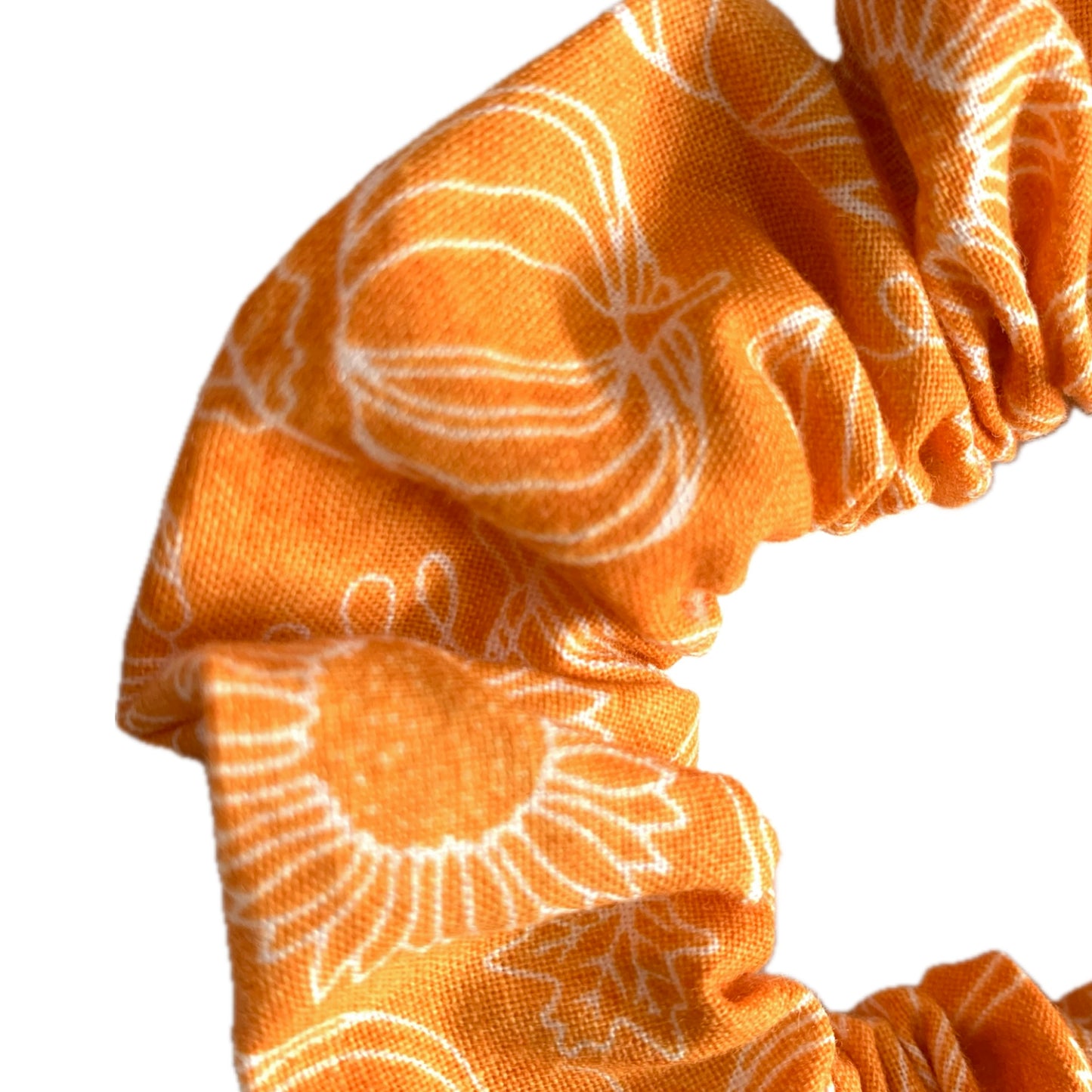 MUMMA WHOOPEE - "Pumpkin Patch" REGULAR HALLOWEEN SCRUNCHIES