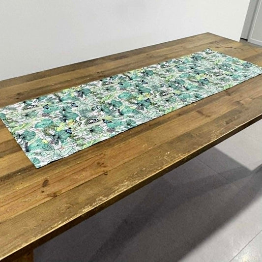 THE SCENIC ROUTE - "DAINTREE"- Cotton Art Table Runner