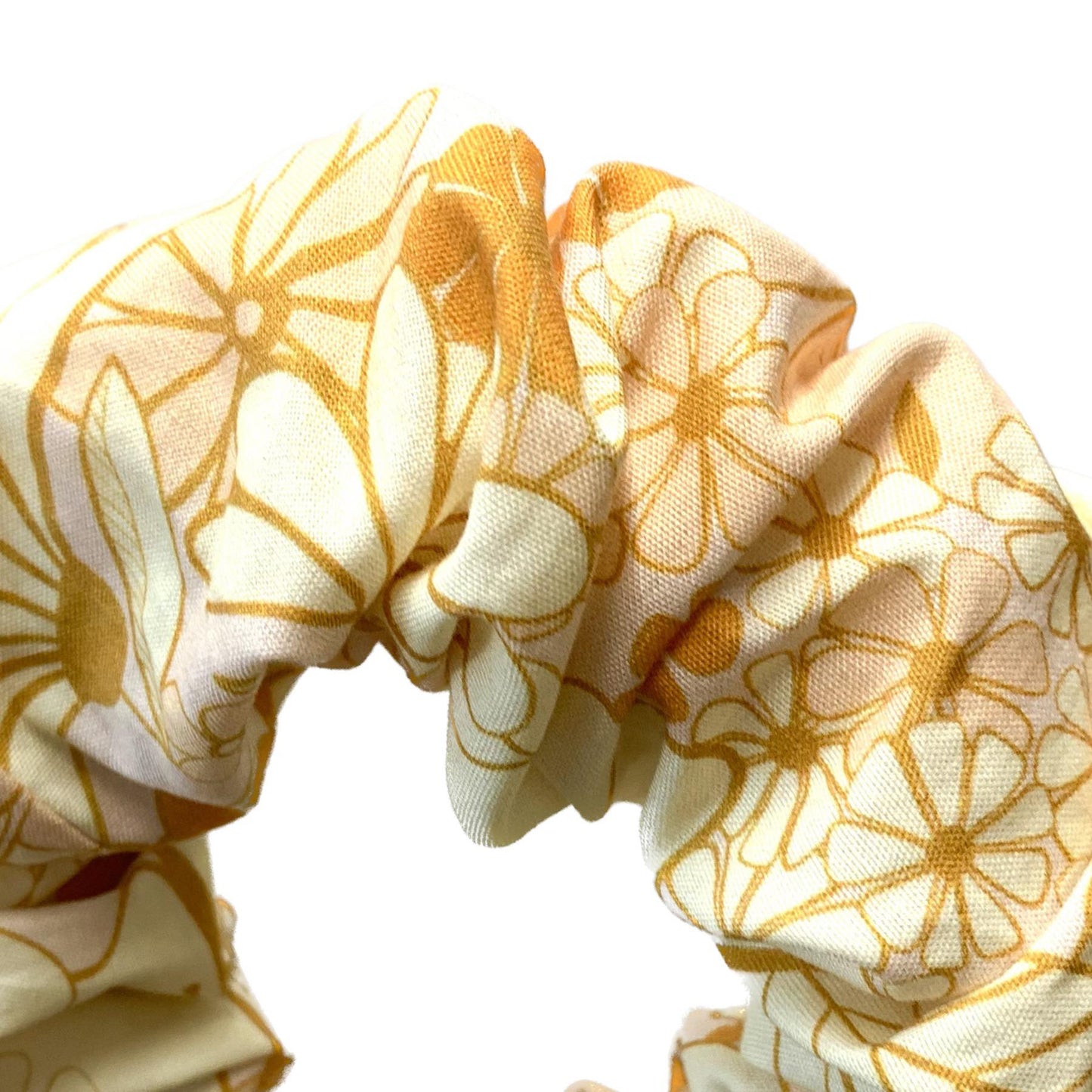 THIS BIRD HAS FLOWN -  JUMBO SCRUNCHIE HEADBANDS- Retro Floral