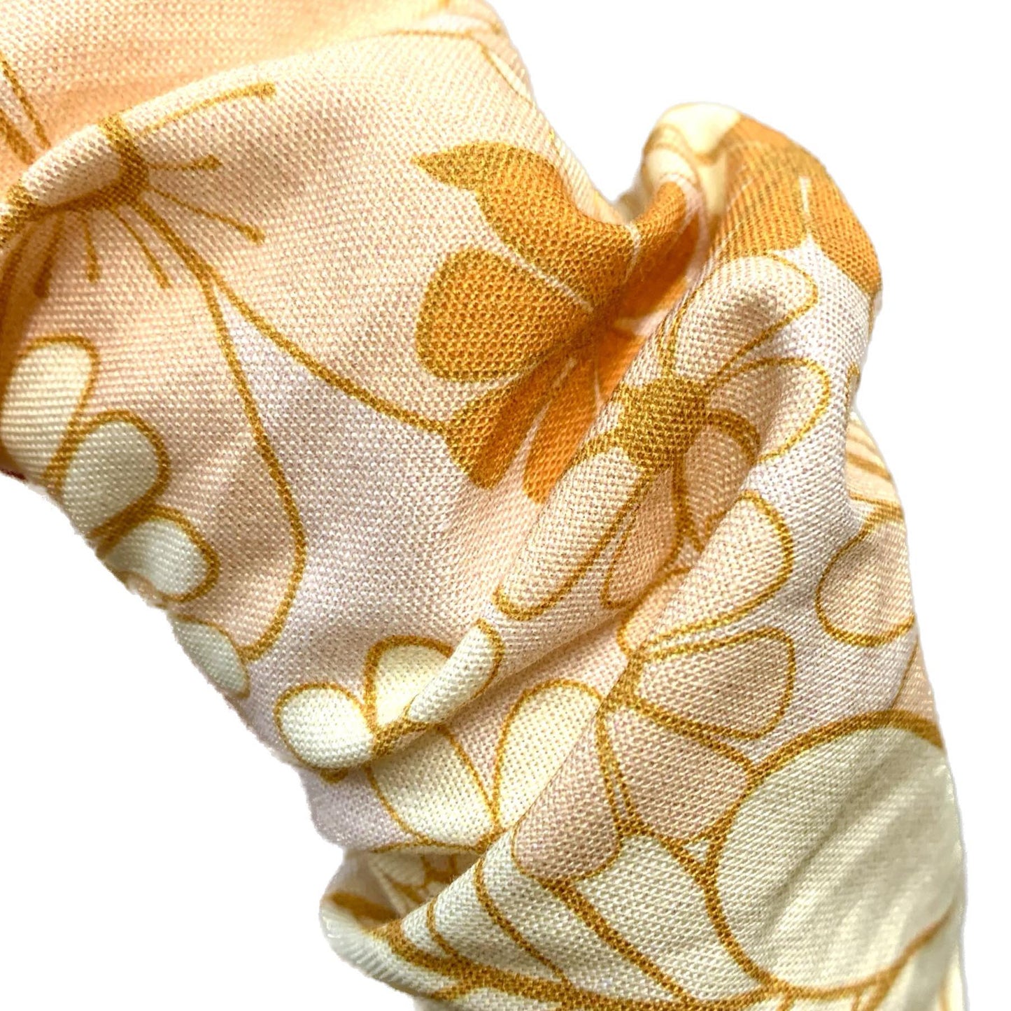 THIS BIRD HAS FLOWN -  JUMBO SCRUNCHIE HEADBANDS- Retro Floral