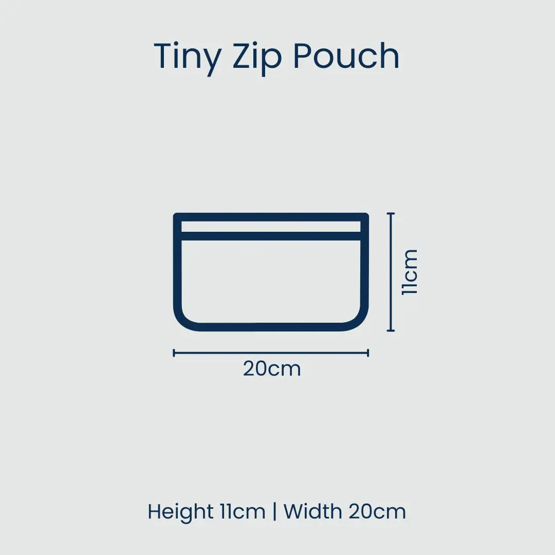 PROJECT TEN - "Wild Child" TINY Zip Pouch