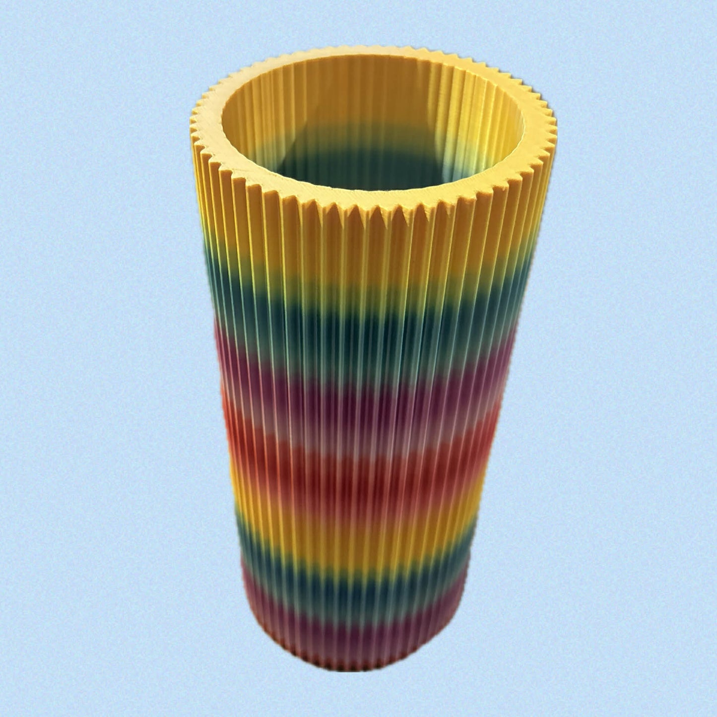 DWAYNSKI.3D - "Mapee" Vase - Rainbow
