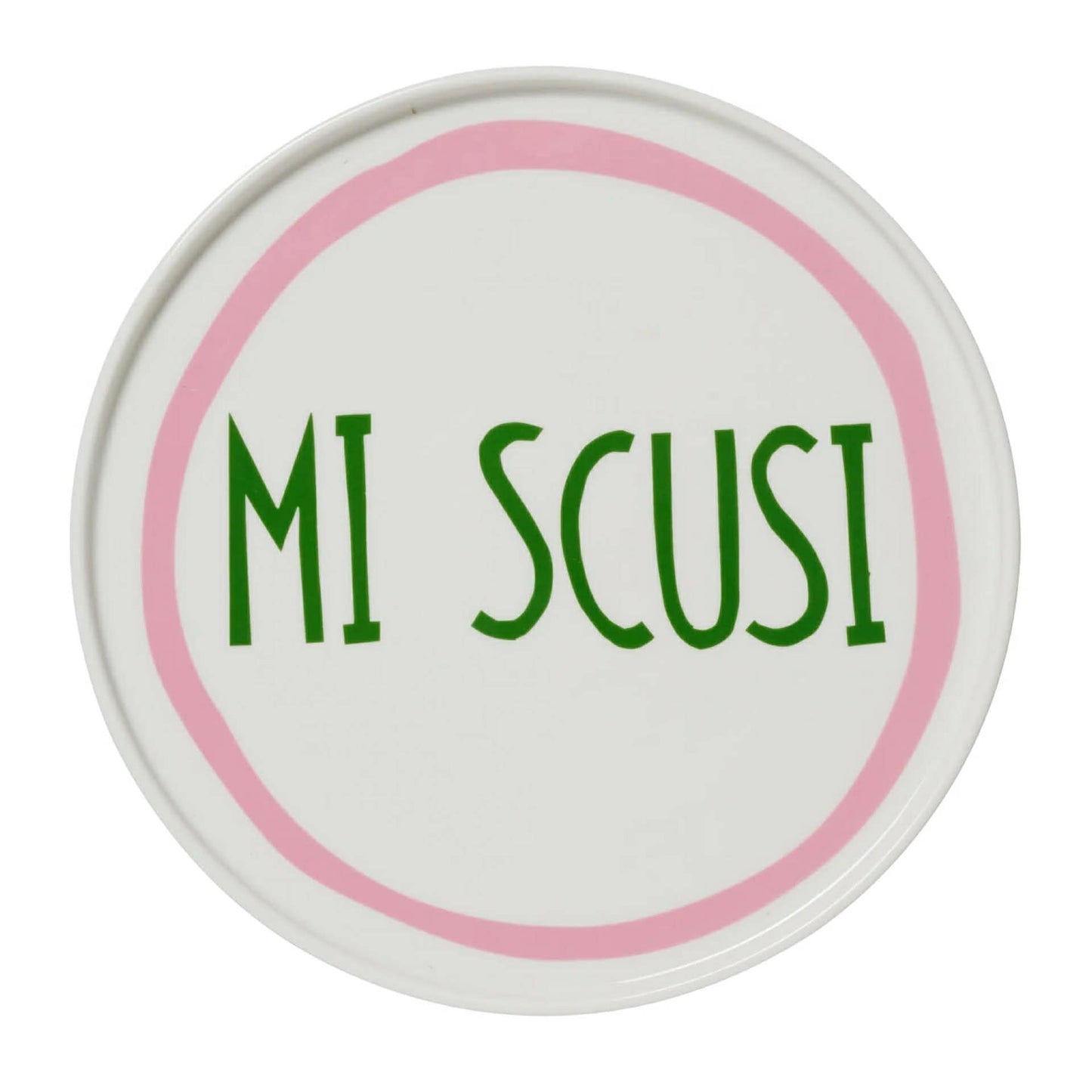 In The Roundhouse - "Mi Scusi" Plate