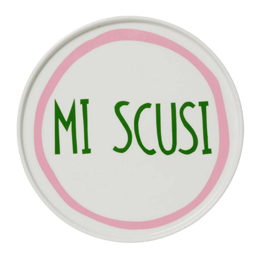In The Roundhouse - "Mi Scusi" Plate