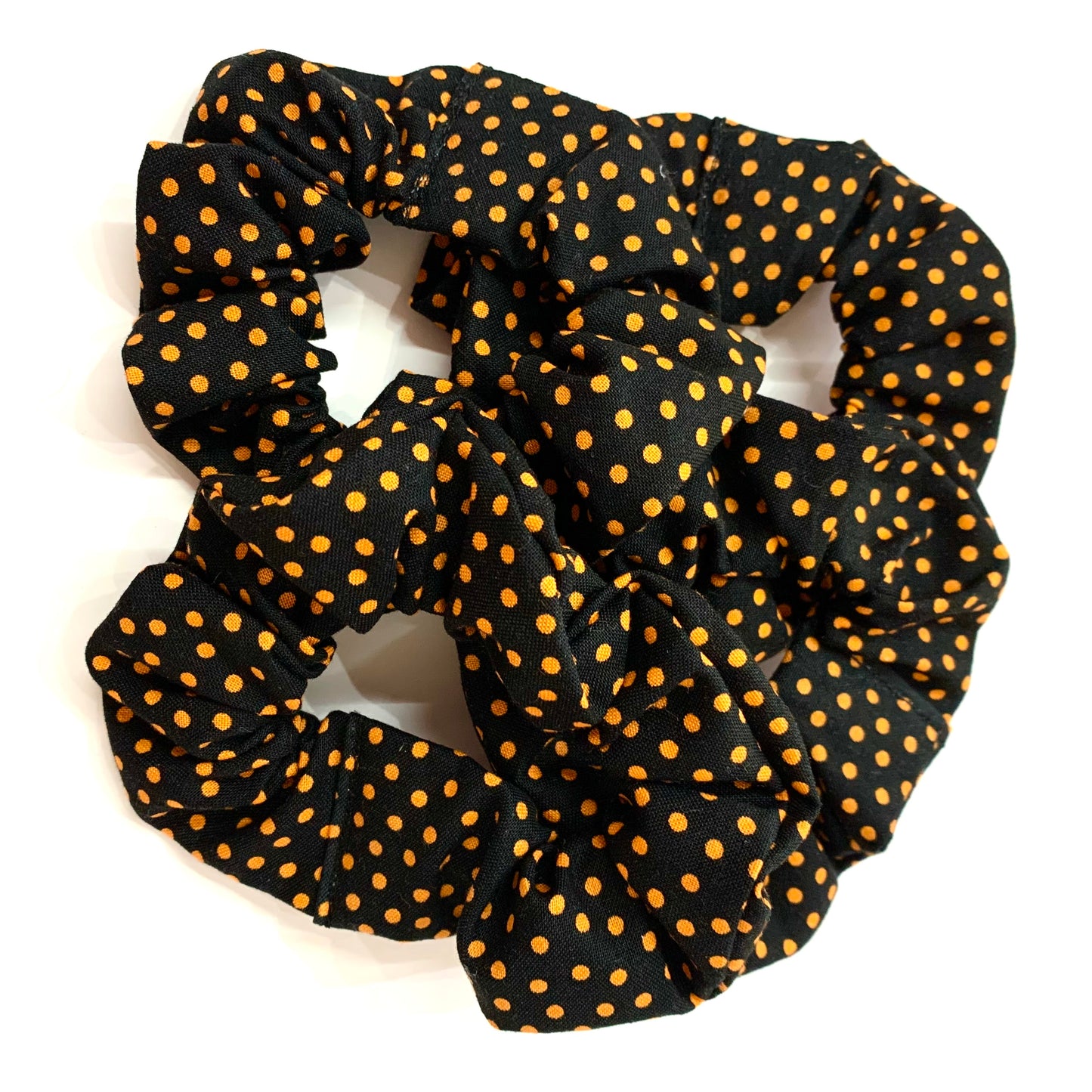 MUMMA WHOOPEE - "Spooky Spots" REGULAR HALLOWEEN SCRUNCHIES