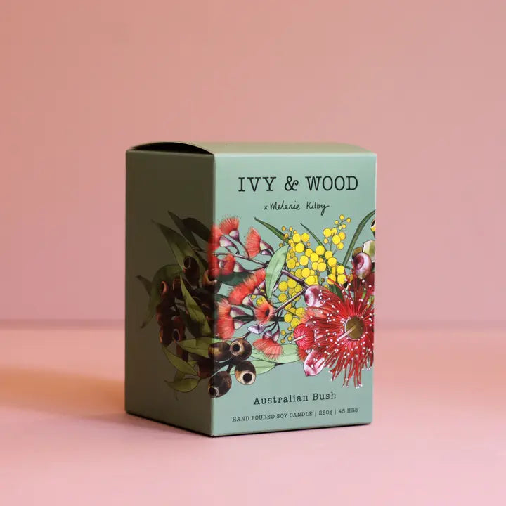 IVY & WOOD - Australian Bush Scented Candle - 'Australiana' Collection