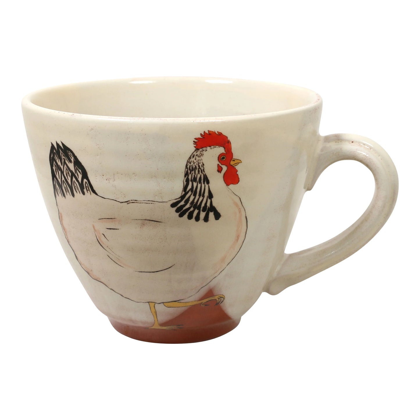 ROBERT GORDON POTTERY - "Baby" (White Chicken) Oversized Mug - Emogen Clark Collaboration