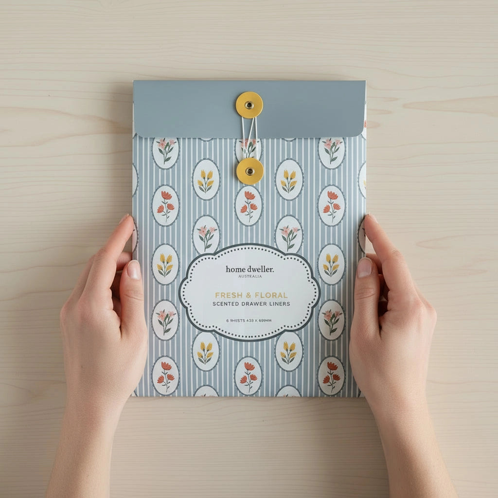 HOME DWELLER - Scented Drawer Liners - Fresh and Floral