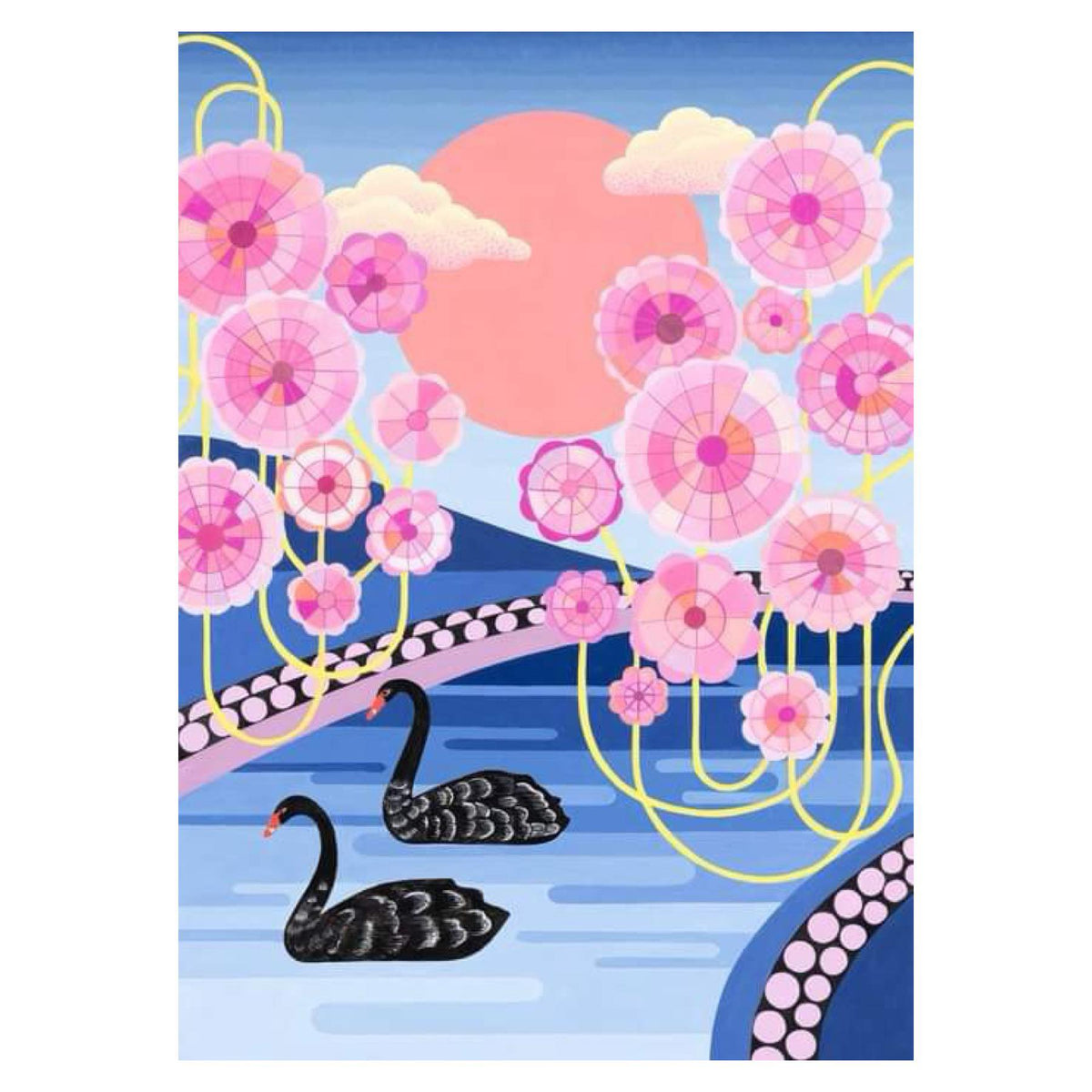 CLAIRE ISHINO- MEDIUM LIMITED EDITION A4 PRINTS- WE MET IN SPRING