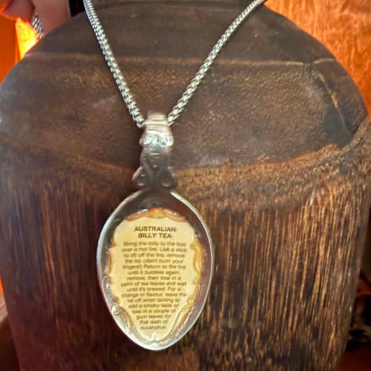 MOLLY MADE- Australian Billy Tea Spoon Pendant Necklace