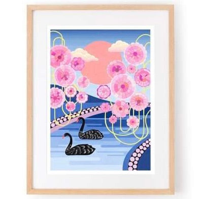 CLAIRE ISHINO- MEDIUM LIMITED EDITION A5 PRINTS- WE MET IN SPRING