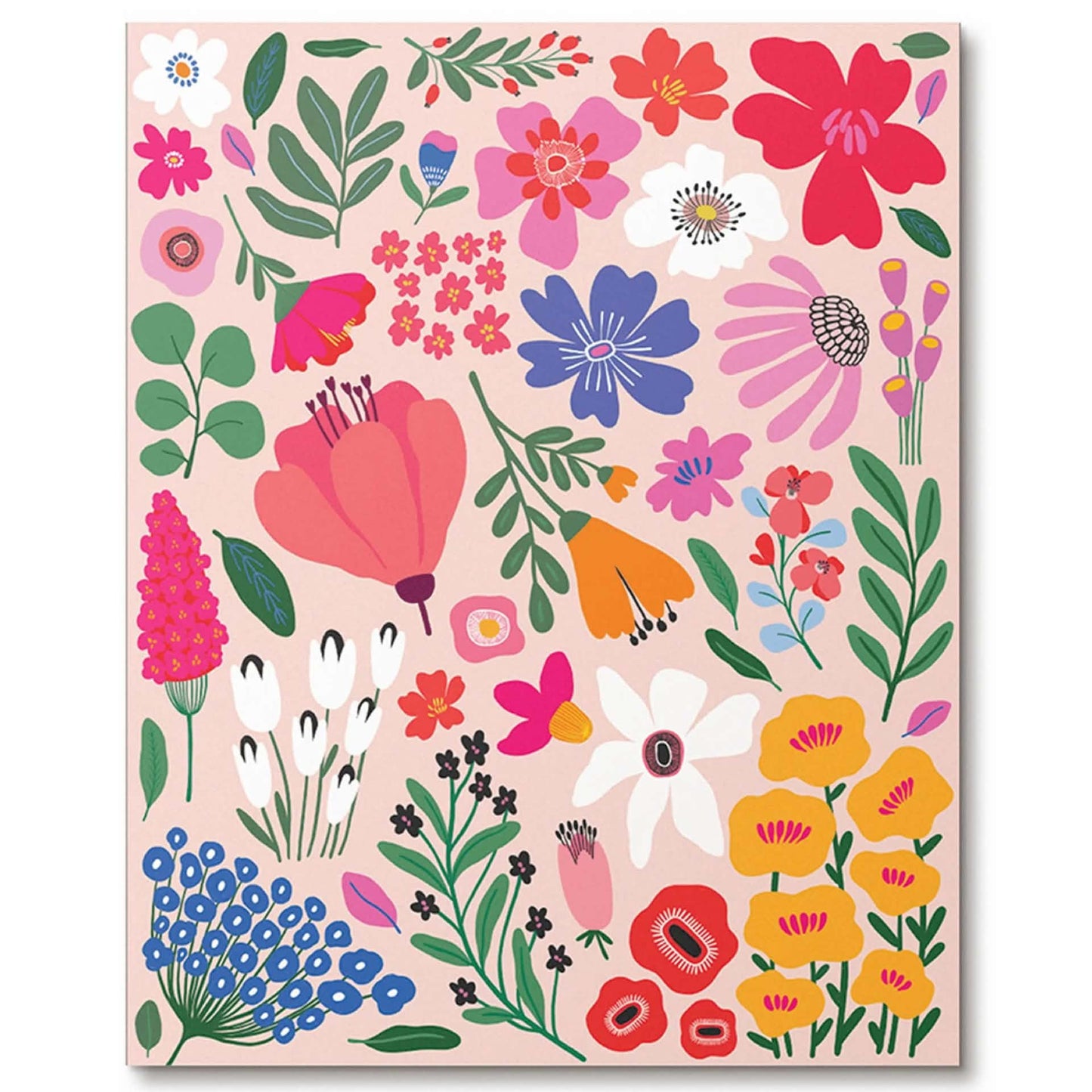 JOURNEY OF SOMETHING- PAINT BY NUMBERS - PRESSED FLOWERS