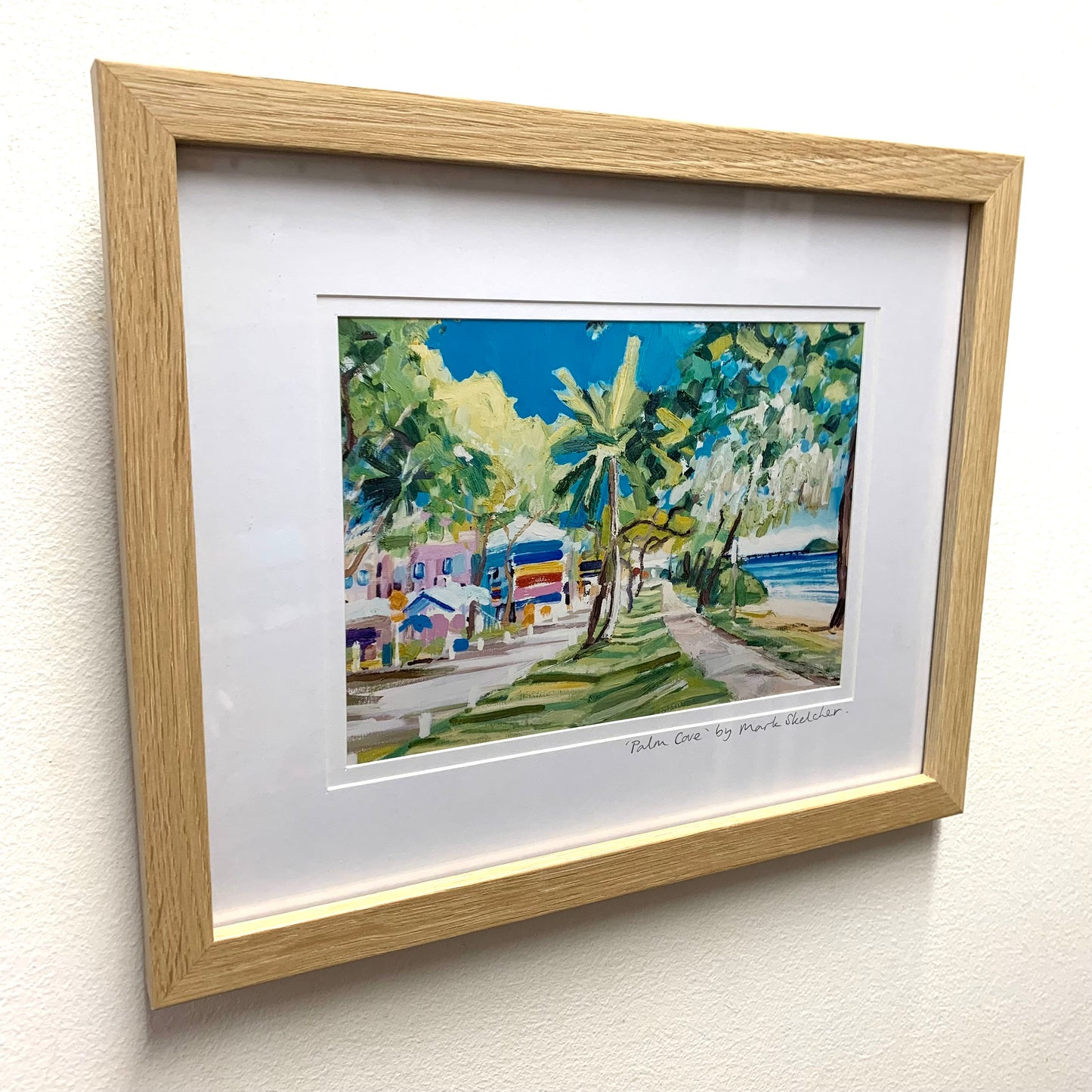 Mark Skelcher Artist - "Palm Cove"- Framed Artist Print