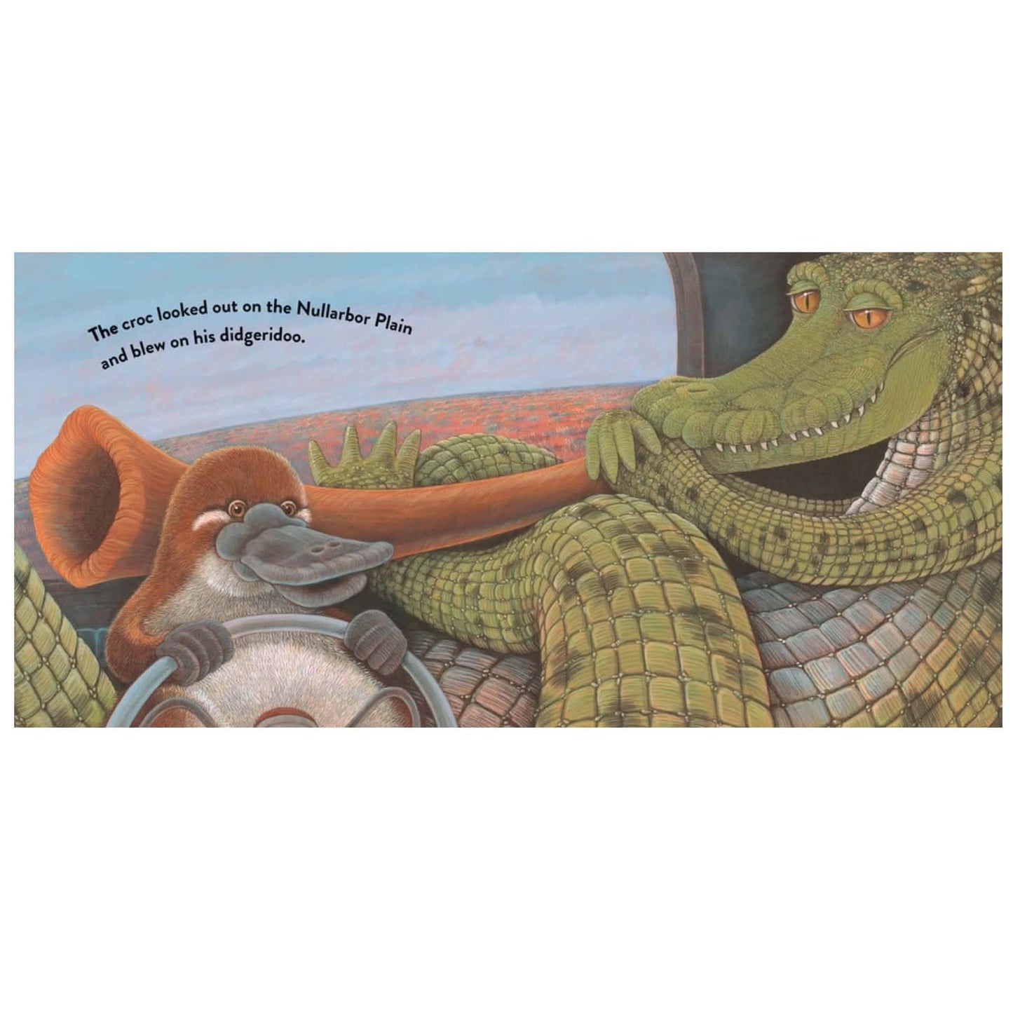 BOOKS & CO - THE CROC AND THE PLATYPUS by Jackie Hosking and Marjorie Crosby-Fairall