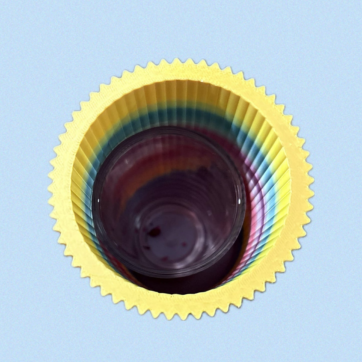 DWAYNSKI.3D - "Mapee" Vase - Rainbow