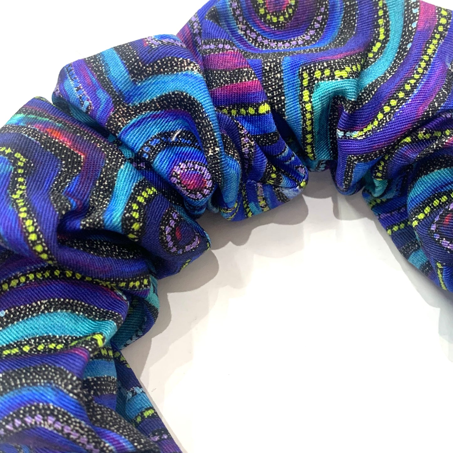 THIS BIRD HAS FLOWN -  "Emu Dreaming" - JUMBO SCRUNCHIE HEADBANDS