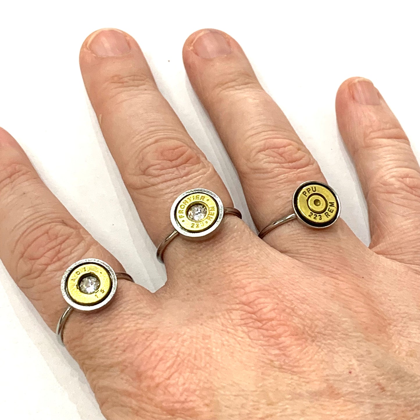 WILD BRASS- Adjustable Rings- Brass Primer