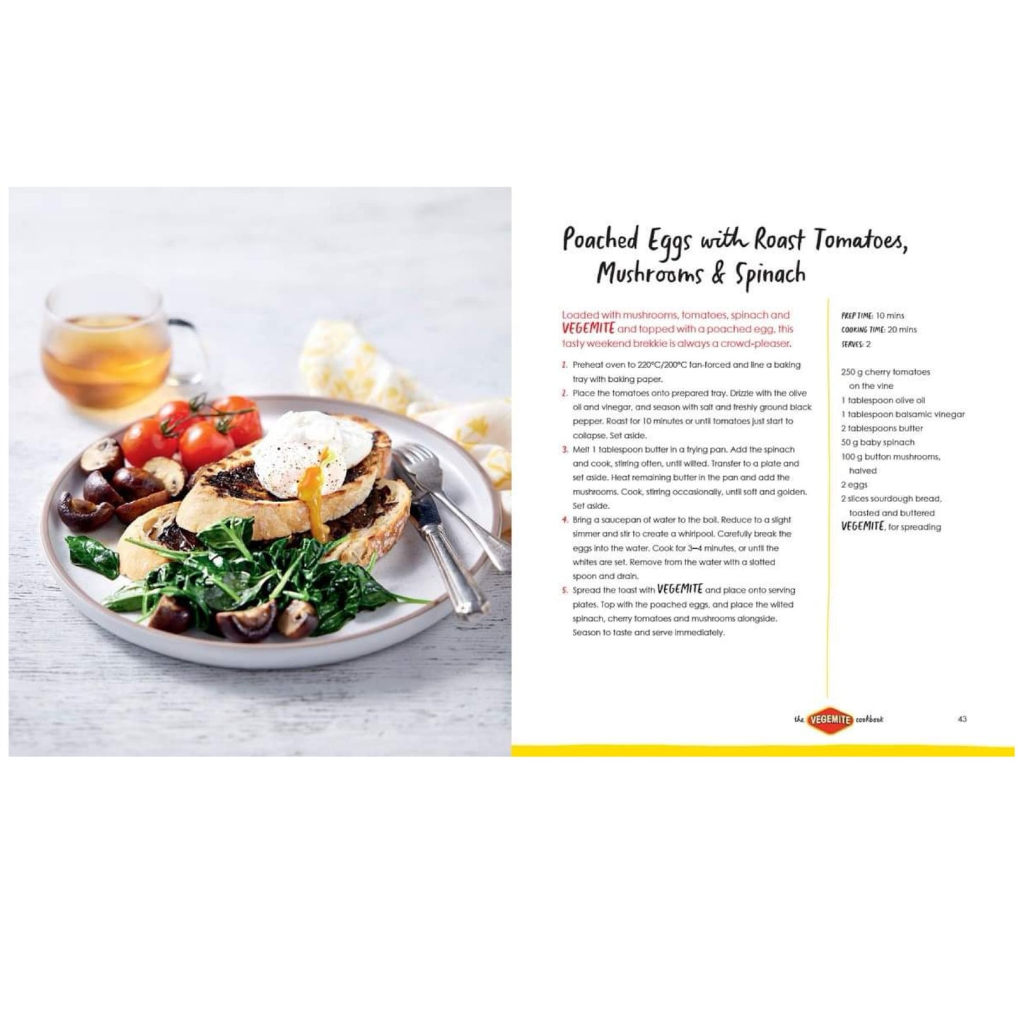 BOOKS & CO - The Vegemite Cookbook: Favourite recipes that taste like Australia