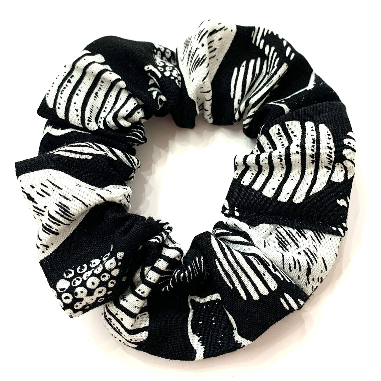 MUMMA WHOOPEE - "Black Cats" REGULAR HALLOWEEN SCRUNCHIE