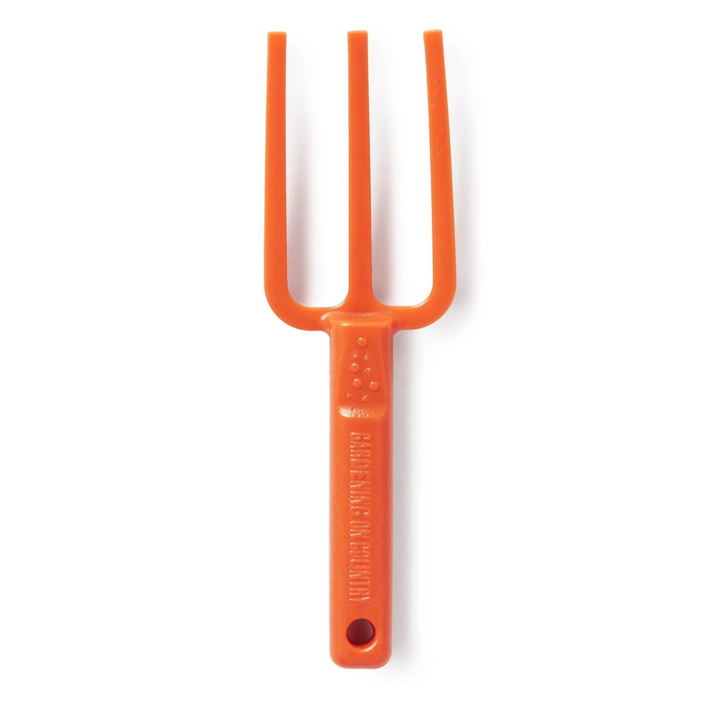 GARDENING ON COUNTRY - Chicky Kids Garden Fork Kakadu Green — Recycled Plastic, Australian Made