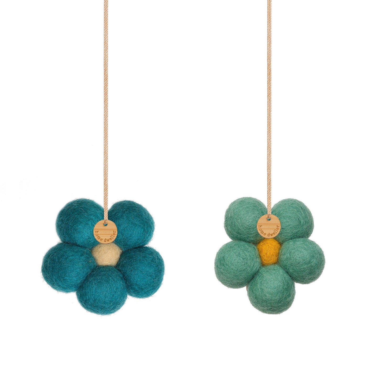 HOME DWELLER - Felt Flower Fresheners - Beachcomber