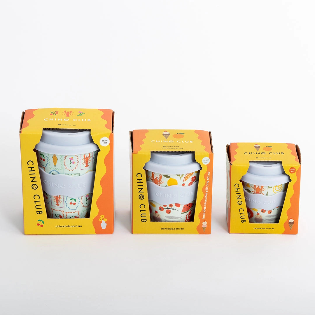 CHINO CLUB- Adult Reusable Cup 12 oz - Amalfi