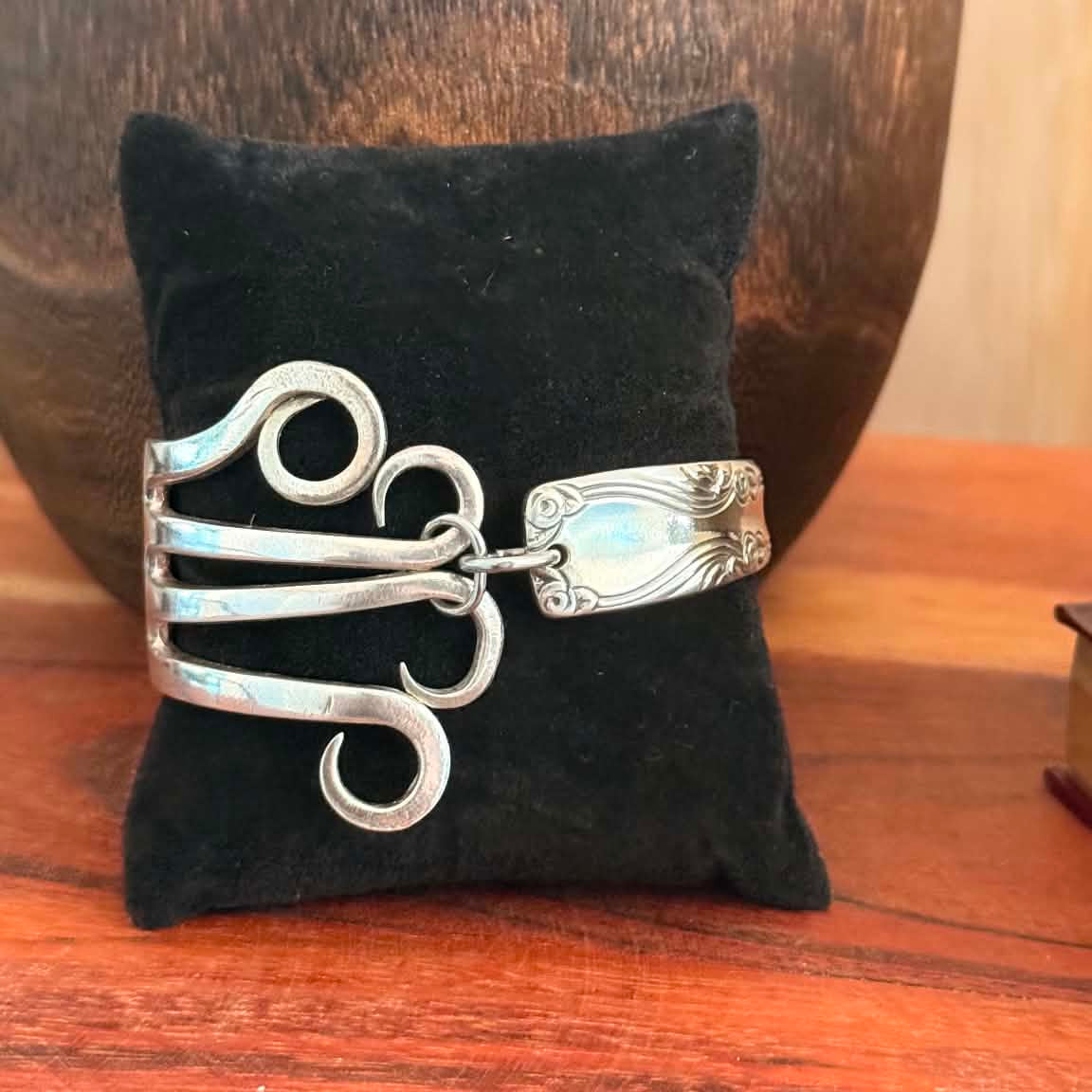 MOLLY MADE- Hand Formed Vintage Fork Bracelet