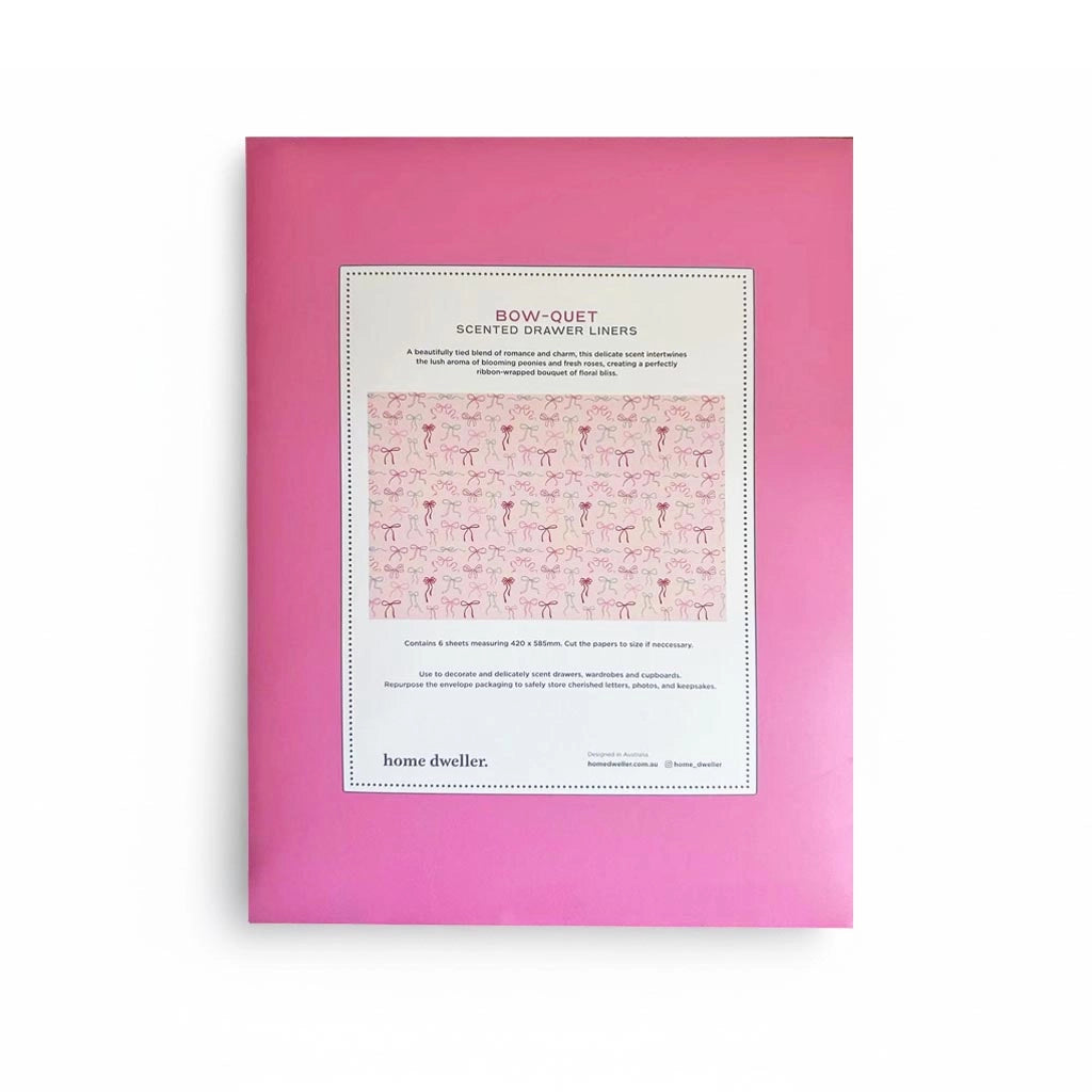 HOME DWELLER - Scented Drawer Liners - Bow-Quet