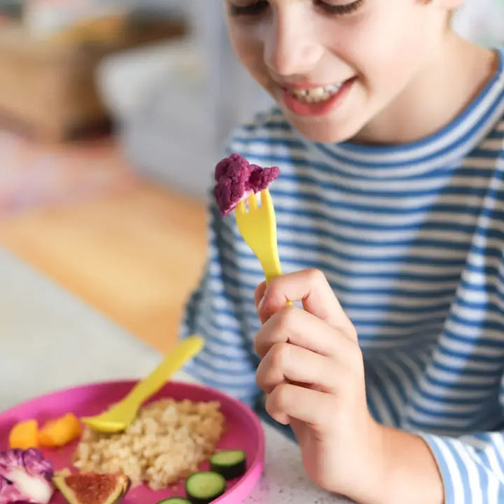 BOBO & BOO- Plant-Based Cutlery Set - Pink