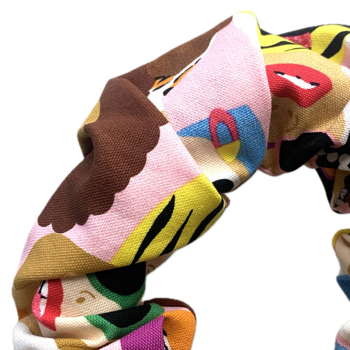 THIS BIRD HAS FLOWN -  JUMBO SCRUNCHIE HEADBANDS- "Girl Gang"