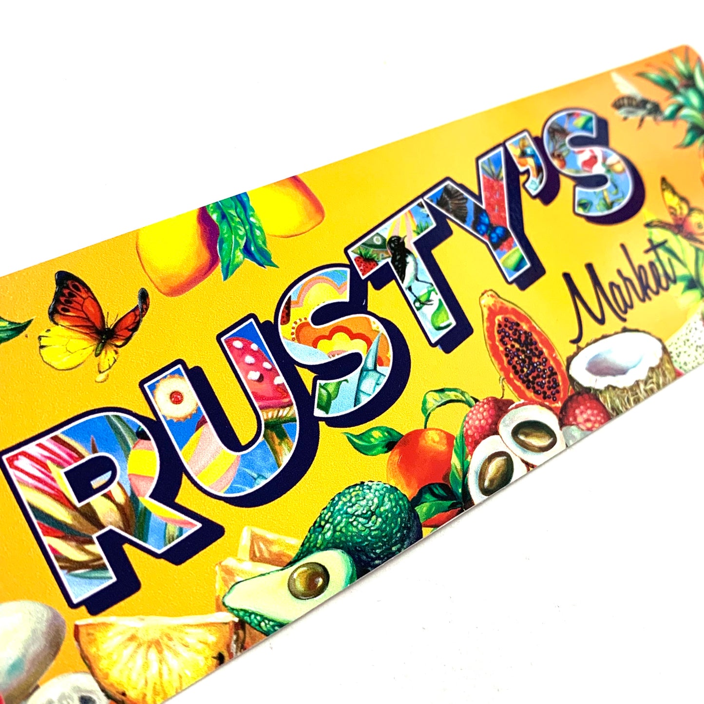 HAYLEY GILLESPIE - RUSTY’S MARKET - BUMPER STICKERS
