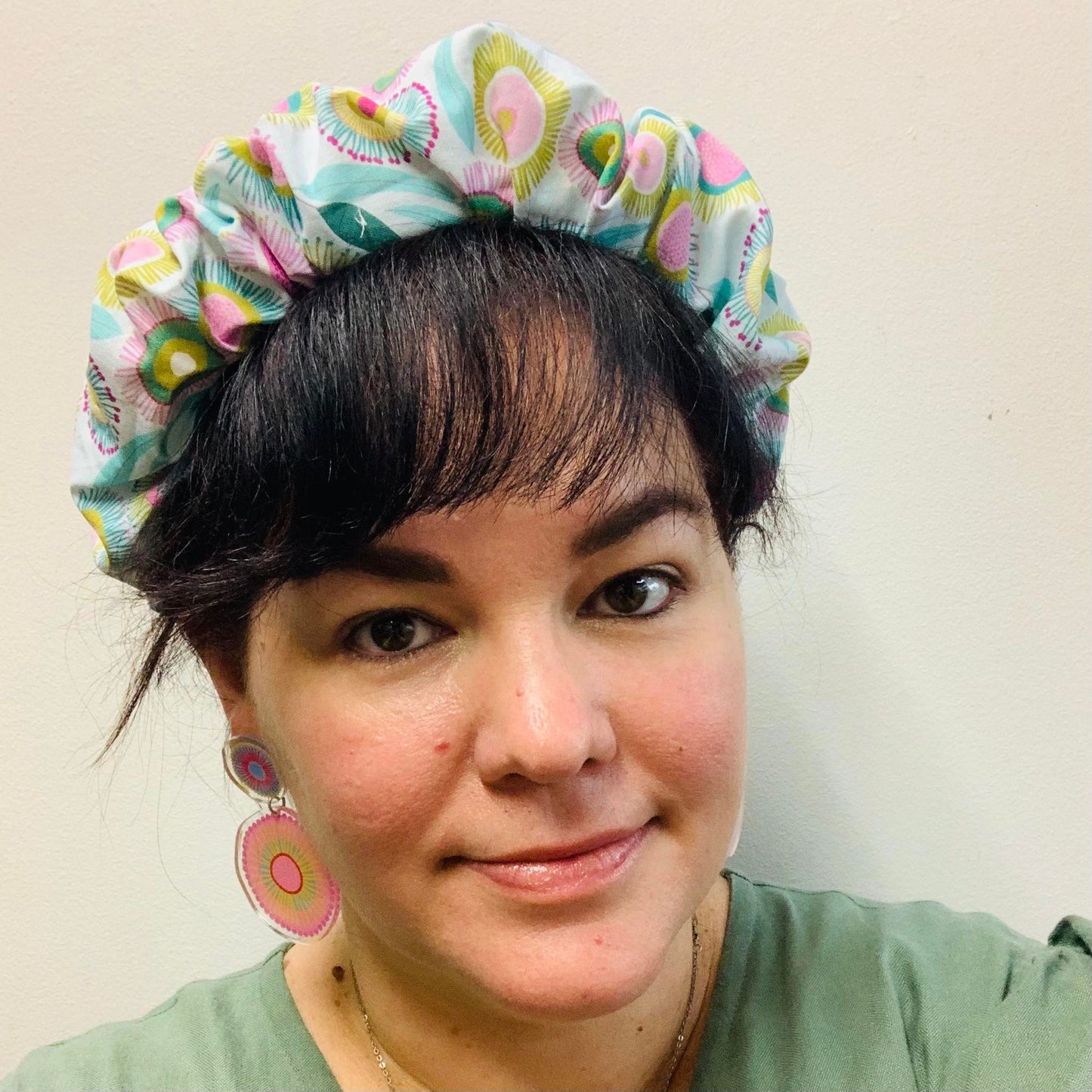 THIS BIRD HAS FLOWN -  JUMBO SCRUNCHIE HEADBANDS- Rainbow Rays