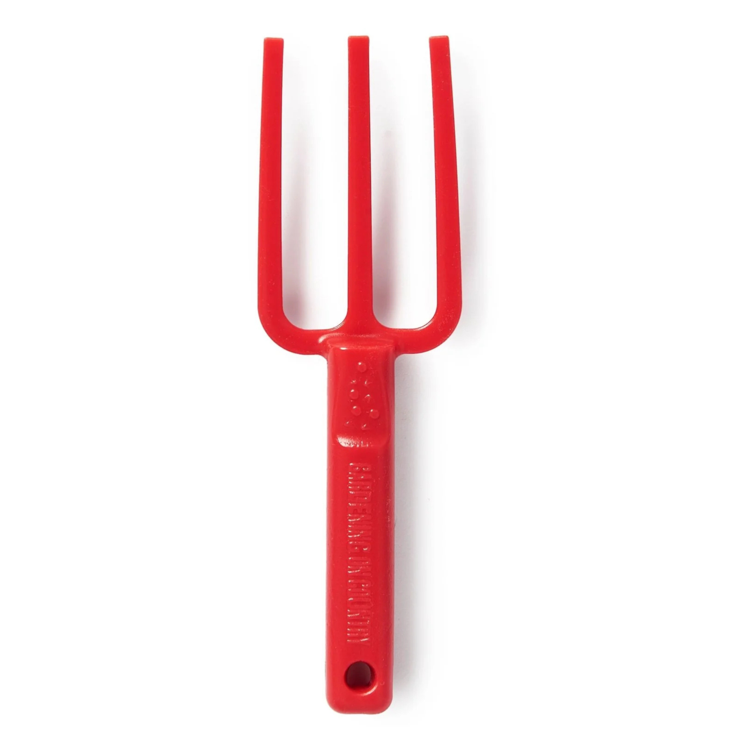 GARDENING ON COUNTRY - Chicky Kids Garden Fork Kakadu Green — Recycled Plastic, Australian Made