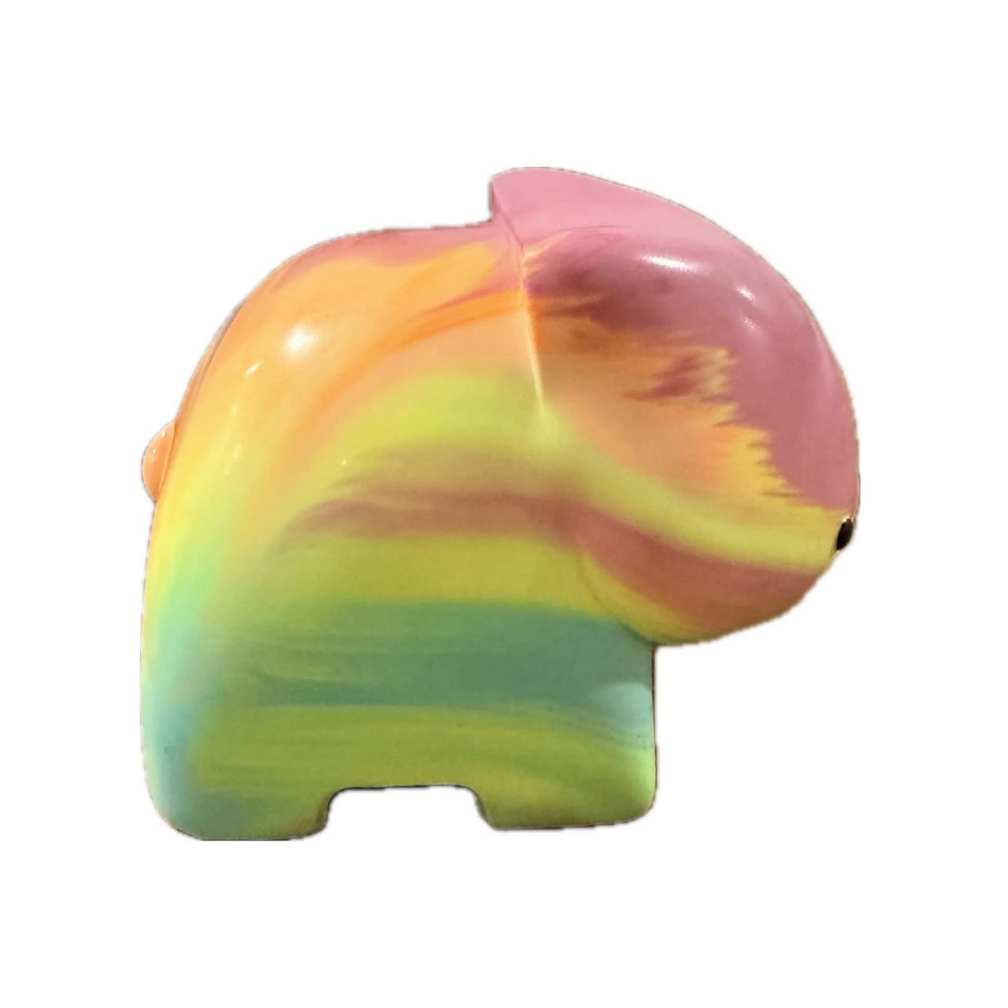 PETE CROMER - RESIN WOMBAT - Colourful #1 - Bubblegum