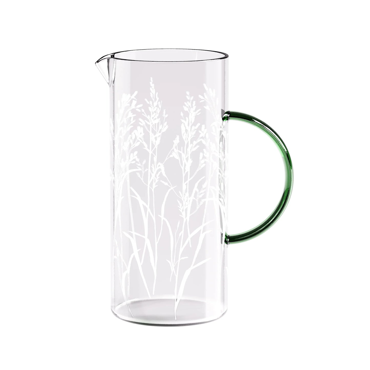 ROBERT GORDON POTTERY - "Natural Grass" Haven Glass Serving Jug