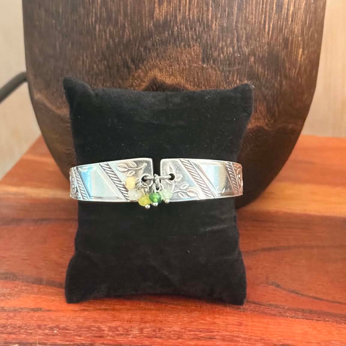 MOLLY MADE- 1950s Art Deco Spoon Handle Bracelet