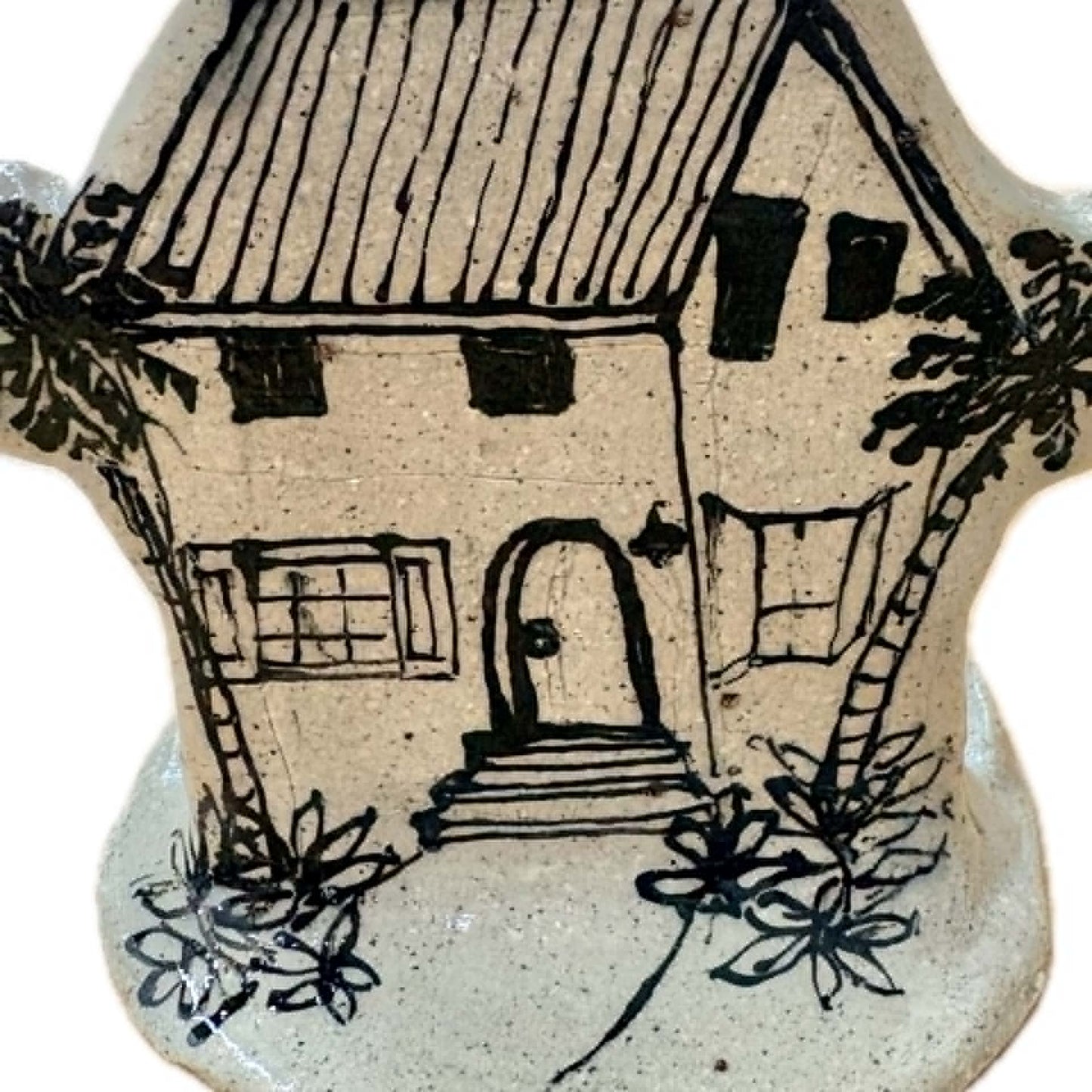 BELOVED POTTERY - Village - Tropical House Jewelry Holder